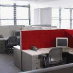 office cleaning - dust cubicles and other office furniture, sanitize telephones 
